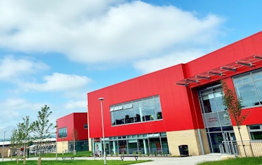 Cardiff West Community High School building