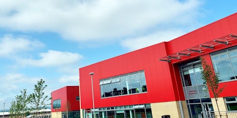 Cardiff West Community High School building